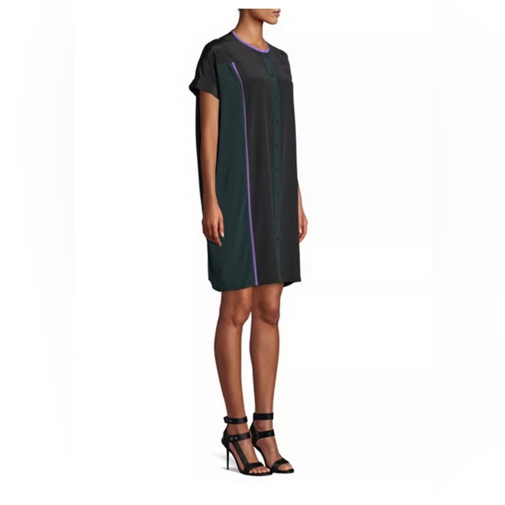 Diane von Furstenberg 100% silk shirt dress